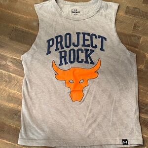 Under Armour Project Rock Gray Tank Top